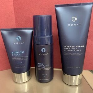 Lot of 3 Monet brand hair products